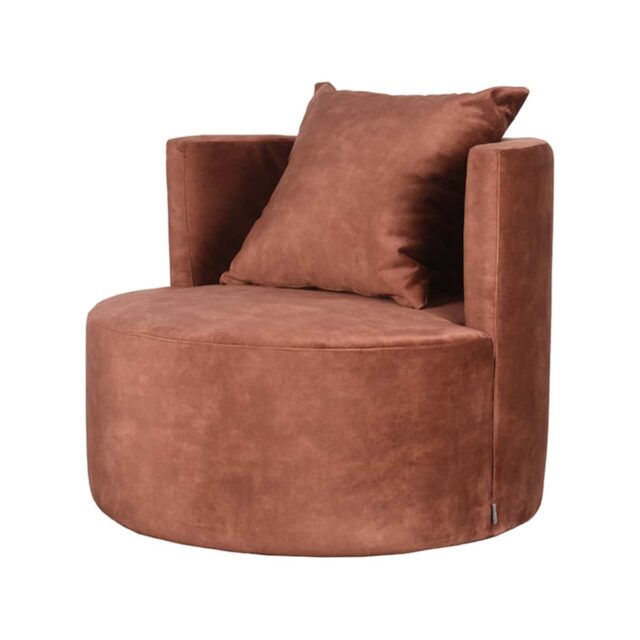 Fauteuil Evy 8211 Rust 8211 Velours