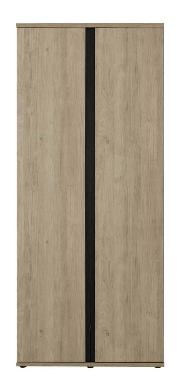 Opbergkast Brugge 8211 Kastanjekleur 8211 Met 2 Deurs 8211 100 Cm