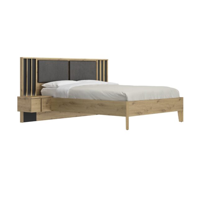 Bed Nachtkastjes Lambrisering