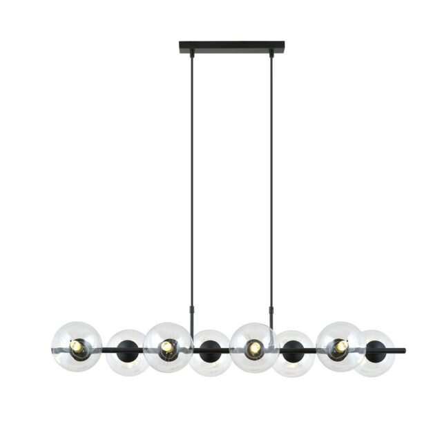 Hanglamp Rory 8211 Transparant Glas 8211 8 Lamps