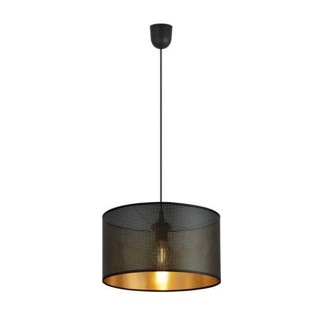 Hanglamp Aston 8211 Zwart Goudkleur
