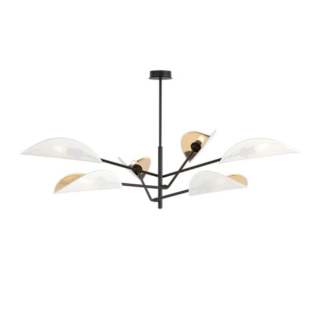 Hanglamp Vene 8211 Wit Goudkleur