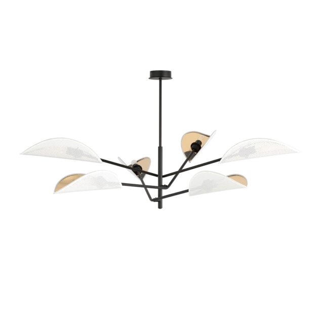 Hanglamp Vene 8211 Wit Goudkleur