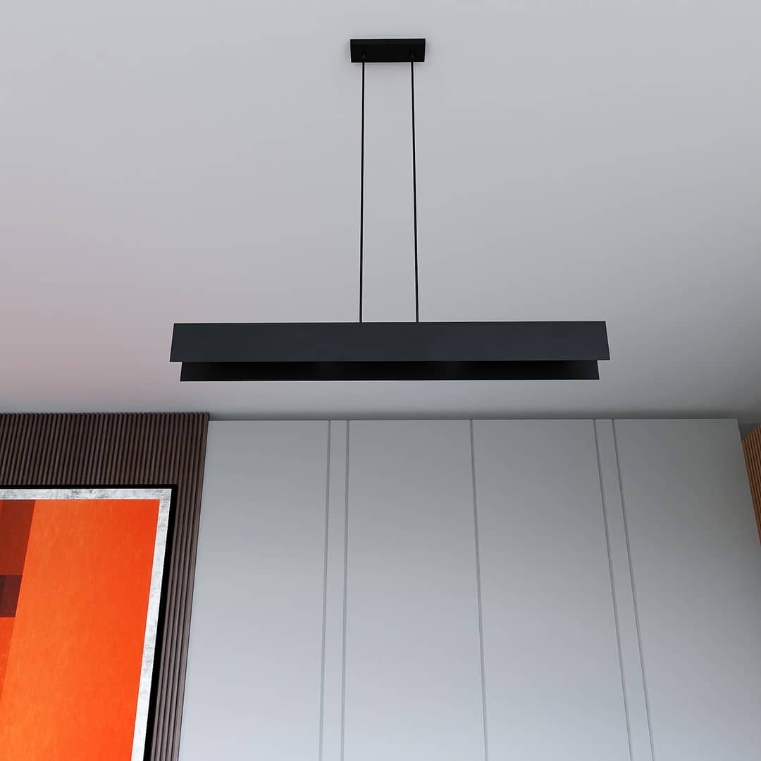Hanglamp Gentor 8211 Zwart 8211 4 Lamps Hanglamp Gentor 8211 Zwart 8211 4 Lamps