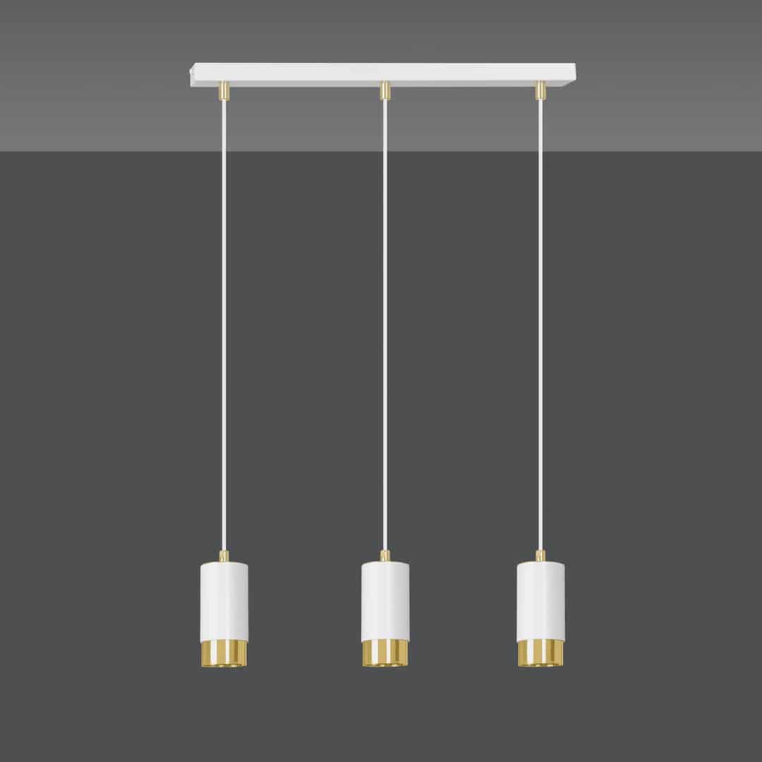 Hanglamp Fumiko 8211 Wit Goudkleur Hanglamp Fumiko 8211 Wit Goudkleur