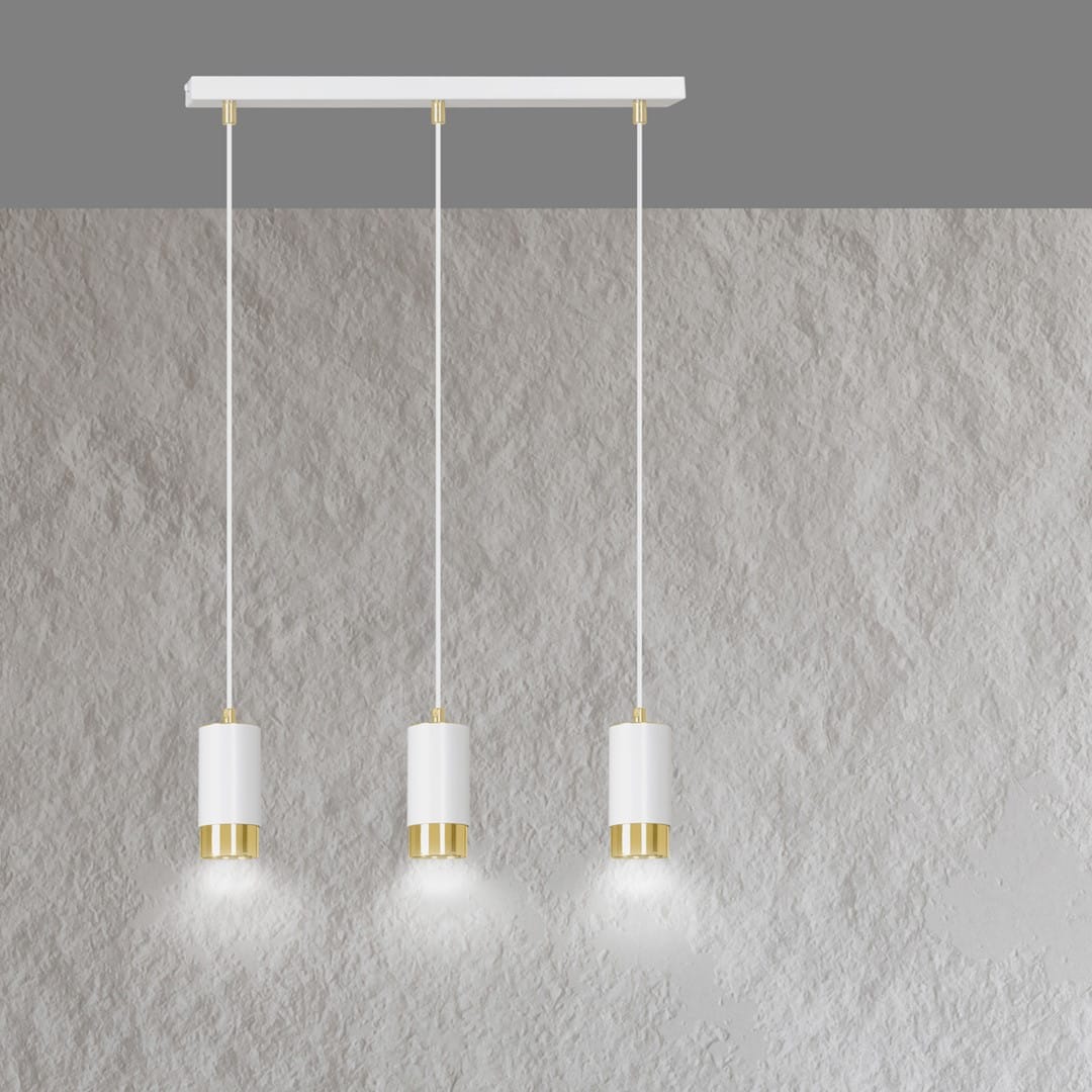 Hanglamp Fumiko 8211 Wit Goudkleur Hanglamp Fumiko 8211 Wit Goudkleur
