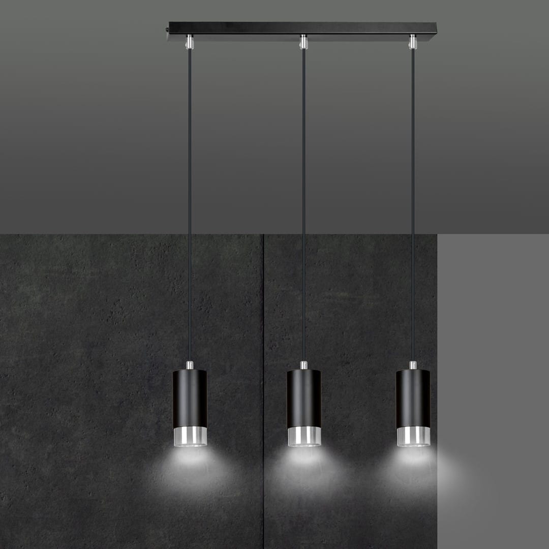 Hanglamp Fumiko 8211 Blauw Chroom Hanglamp Fumiko 8211 Blauw Chroom