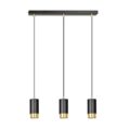 Hanglamp Fumiko - Zwart / Goudkleur