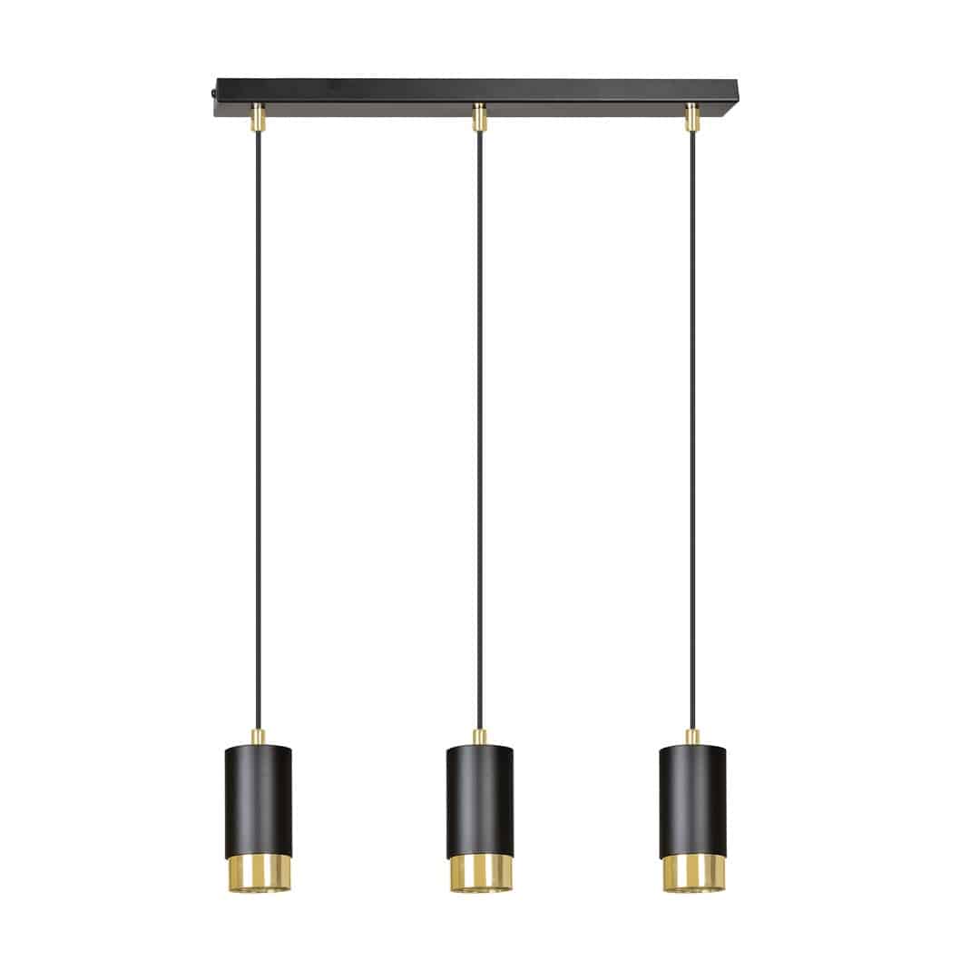 Hanglamp Fumiko 8211 Zwart Goudkleur Hanglamp Fumiko 8211 Zwart Goudkleur