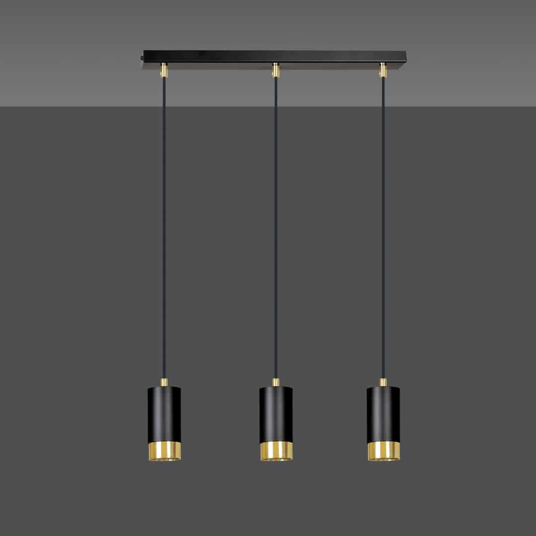 Hanglamp Fumiko 8211 Zwart Goudkleur Hanglamp Fumiko 8211 Zwart Goudkleur