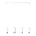 Hanglamp Fumiko - Wit / Chroom