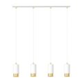 Hanglamp Fumiko - Wit / Goudkleur
