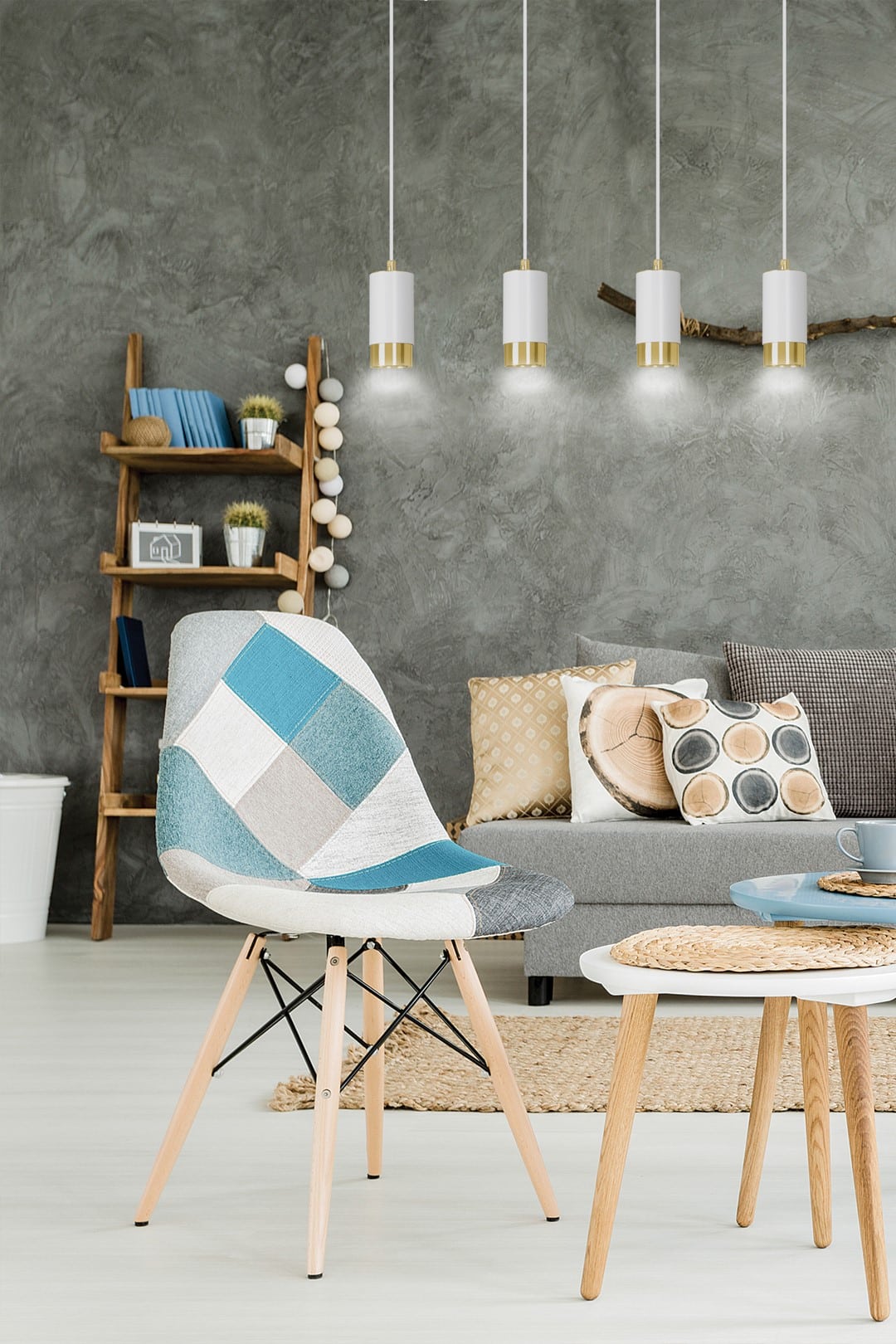 Hanglamp Fumiko 8211 Wit Goudkleur Hanglamp Fumiko 8211 Wit Goudkleur