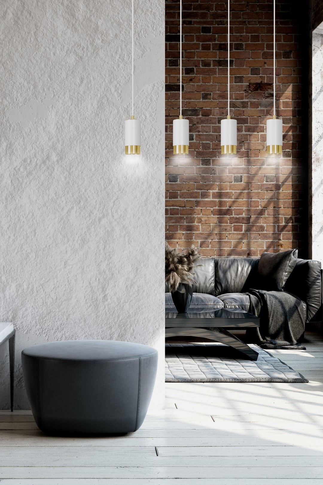 Hanglamp Fumiko 8211 Wit Goudkleur Hanglamp Fumiko 8211 Wit Goudkleur