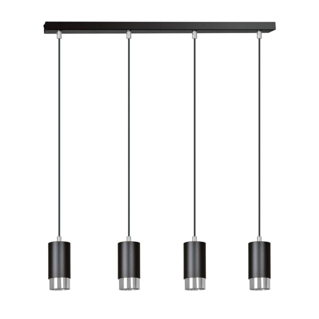 Hanglamp Fumiko 8211 Zwart Chroom