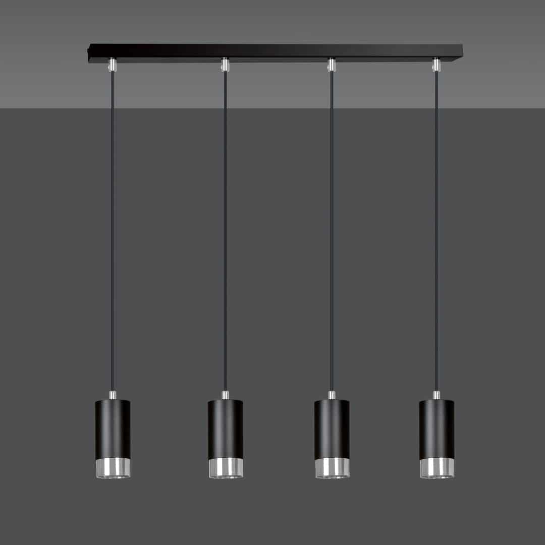Hanglamp Fumiko 8211 Zwart Chroom