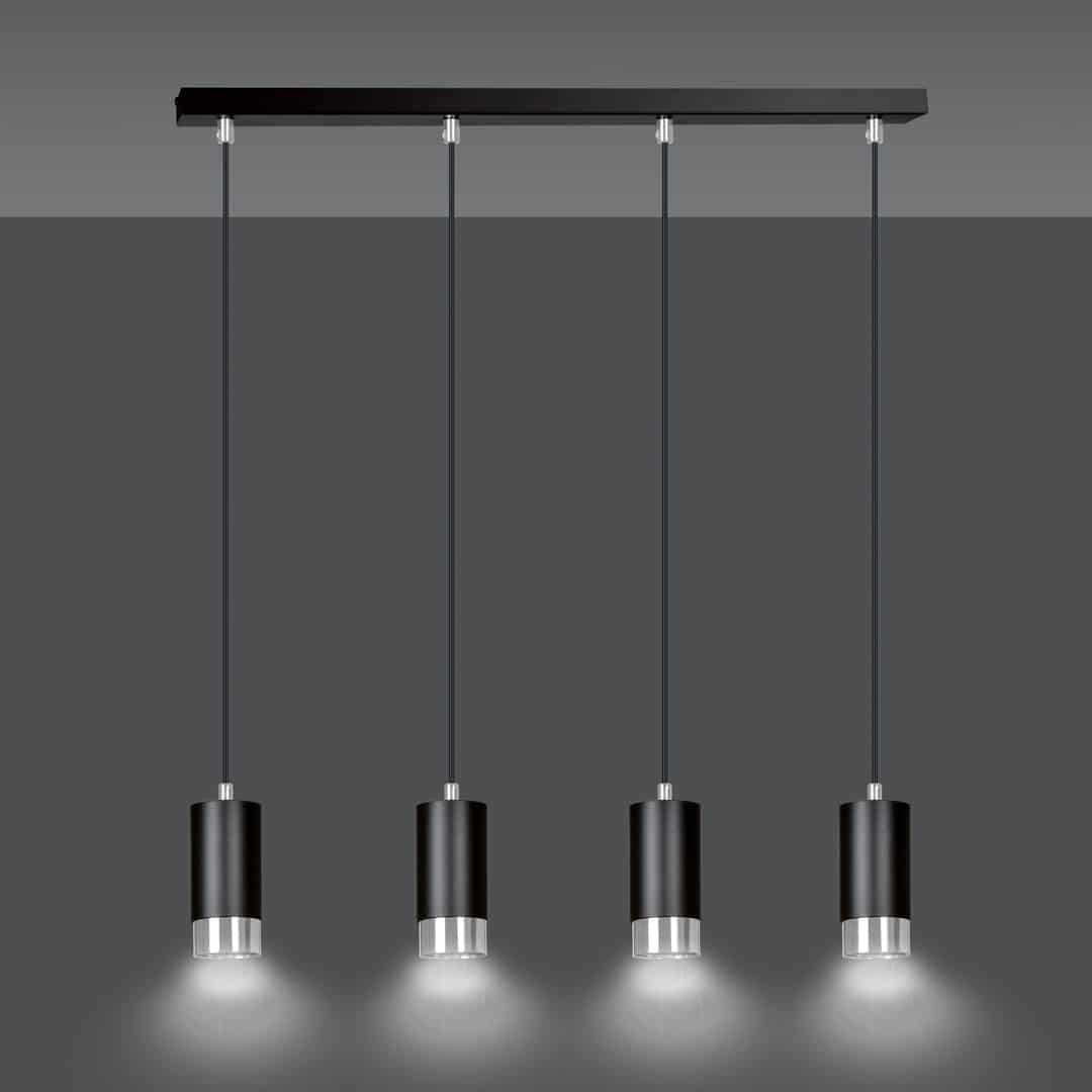 Hanglamp Fumiko 8211 Zwart Chroom