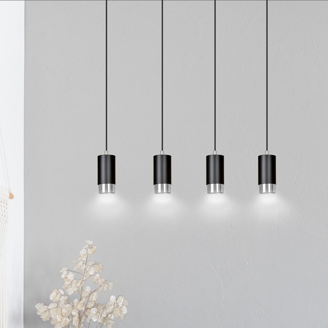 Hanglamp Fumiko 8211 Zwart Chroom