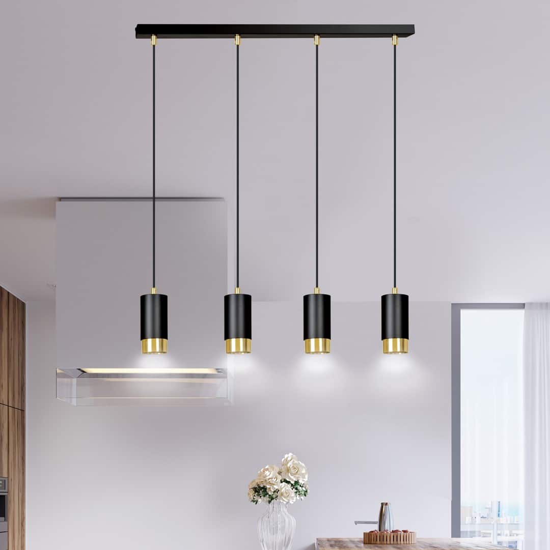 Hanglamp Fumiko 8211 Zwart Goudkleur Hanglamp Fumiko 8211 Zwart Goudkleur