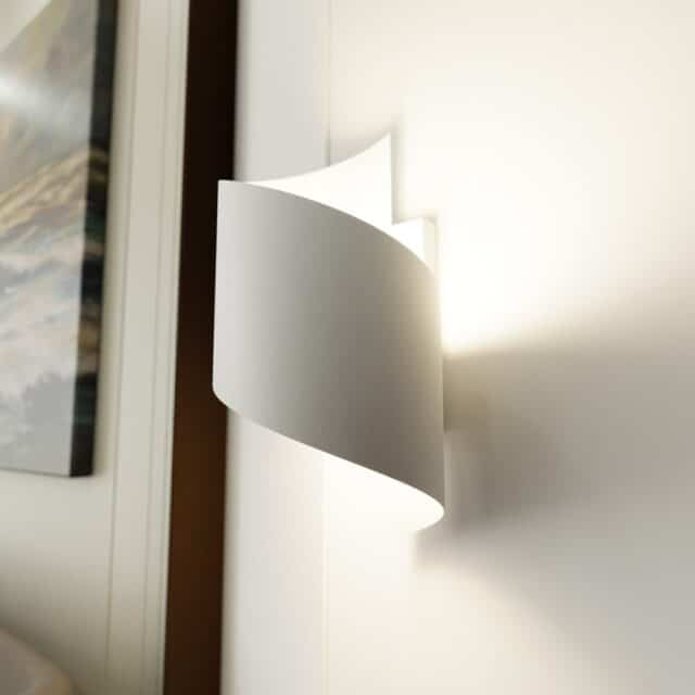 Wandlamp Spiner 8211 Wit Metaal