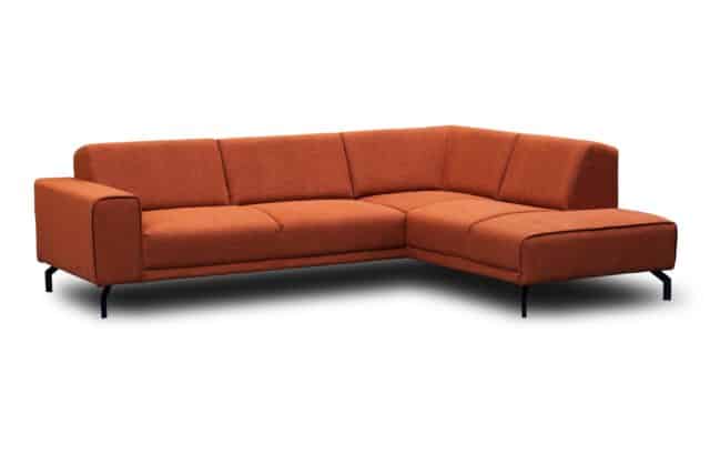 Zitcombinatie Montana 8211 2 5 Vst Links Ottomane Vst Rechts 8211 Stof Terra Loop 10