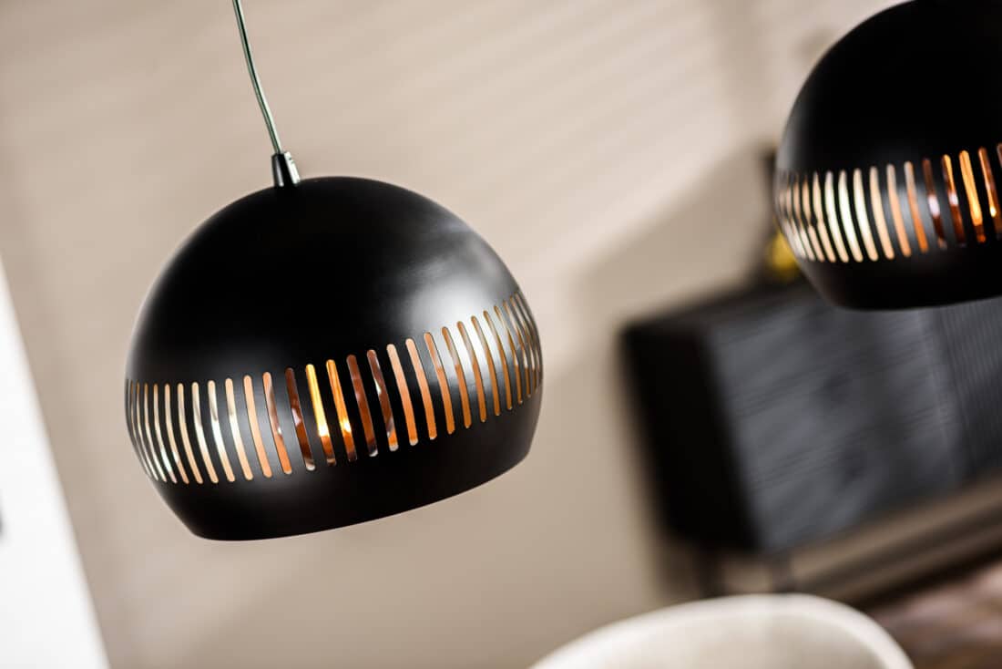 Hanglamp H340 8211 3 Lichts 8211 Zwart Hanglamp H340 8211 3 Lichts 8211 Zwart