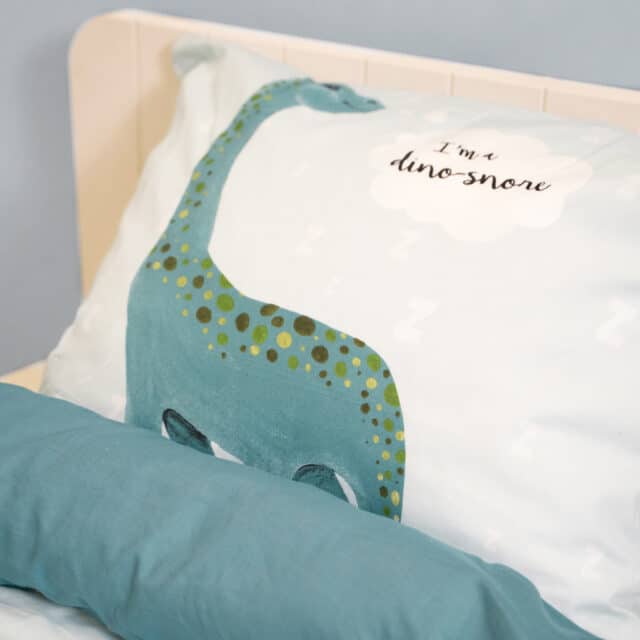 Ik Ben Een Dino Sore Blauw 140 X 220