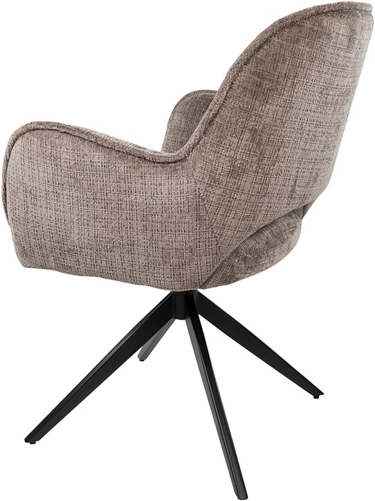 Eetkamerstoel Alicia 8211 Draaipoot 360ars 8211 Cremona 8211 Fur 24