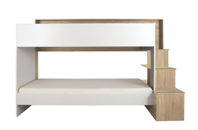 Stapelbed Teotea 8211 Modern Bi Ton Wit Sonoma Eik 8211 90 215 200 Cm