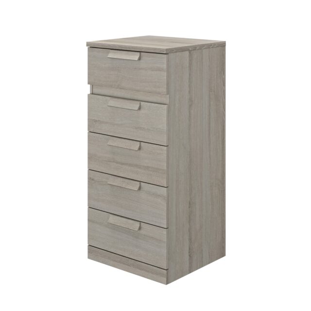 Ladekast Cyrus 8211 Lichtgrijs Eiken Mdf 8211 Met 5 Laden