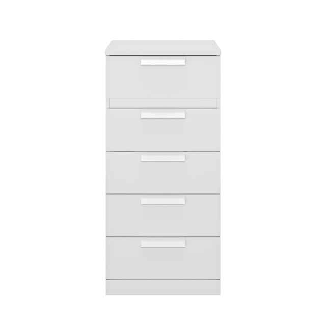 Ladekast Cyrus 8211 Wit Mdf 8211 Met 5 Laden