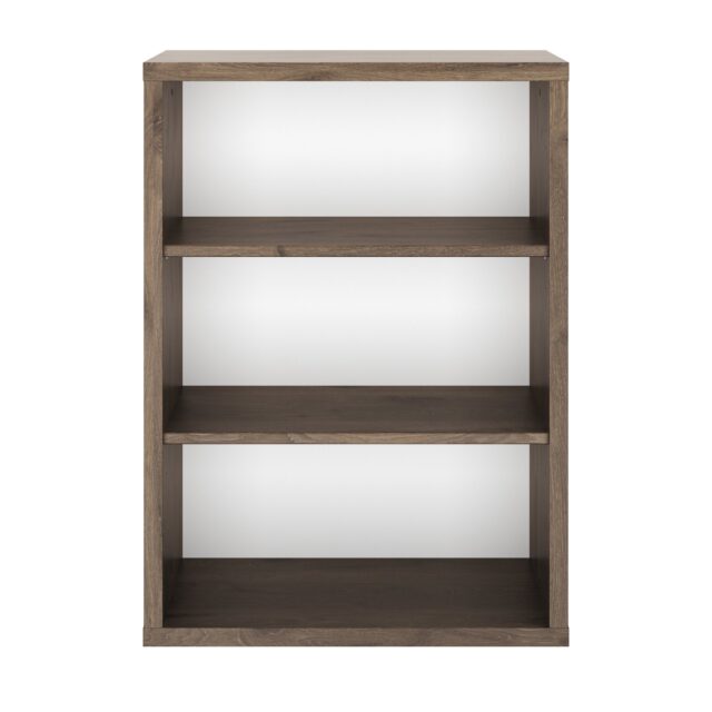 Boekenkast Elio 8211 Viking Bruin Eiken Fineer 8211 Hoogte 110 Cm