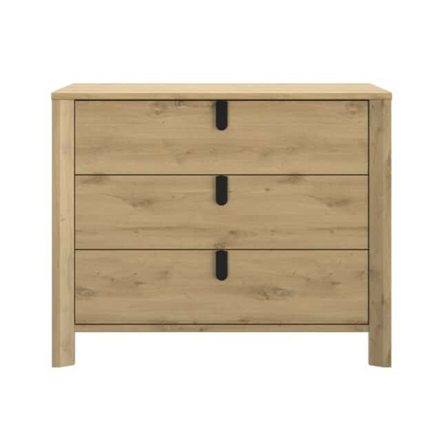 Ladekast Lugano 8211 Artisan Eikenafwerking 8211 Met 3 Lades