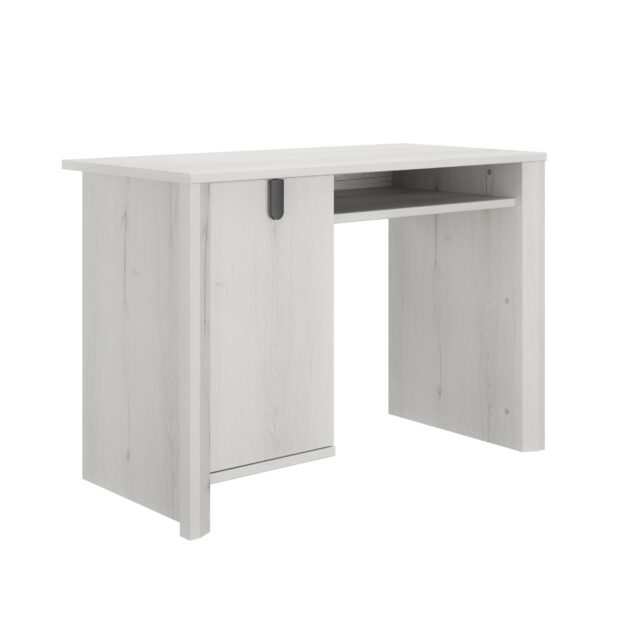 Bureau Lugano 8211 Gebleekte Helvzia Eiken Fineer 8211 1 Deur