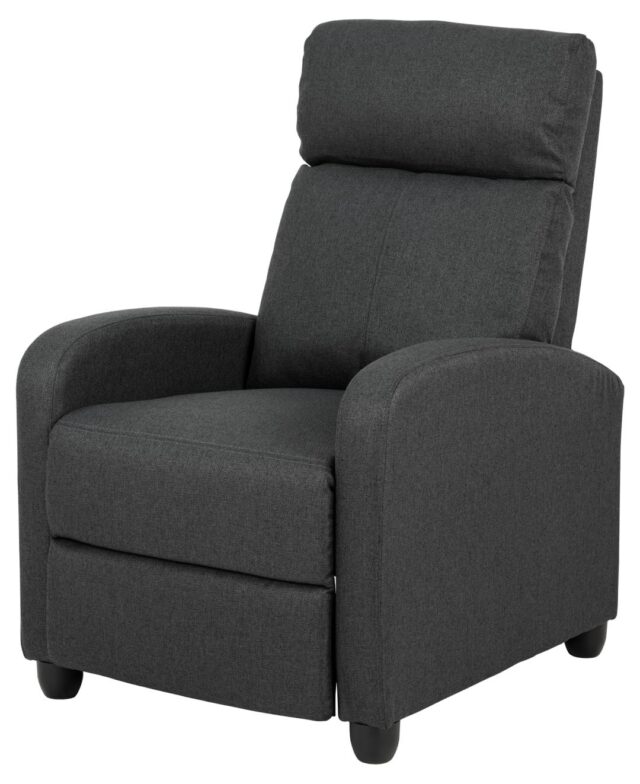 Relaxfauteuil Siom 8211 Stof Antraciet 8211 Pushfunctie