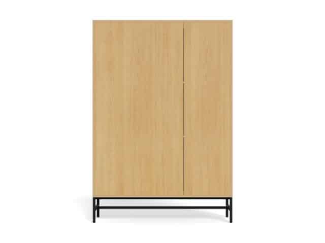 Schoenenkast Albany 8211 Eikenlook 8211 Metaal