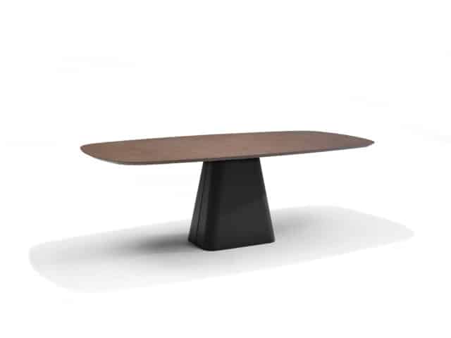 Eetkamertafel Basis 8211 Deense Ovaal 8211 Ferro Brons 8211 Onderstel Tm05 8211 220 215 110 Cm