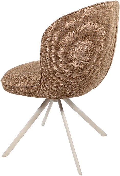 Eetkamerstoel Kate 8211 Stof Present Autumn 273 8211 Off White Draaipoot 360 Minimale Bestelling 2 Stuks