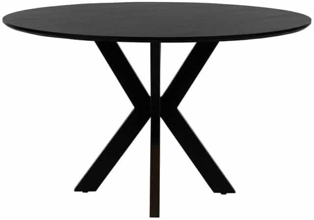 Eetkamertafel Tokio 8211 Zwart Acacia Hout 8211 130