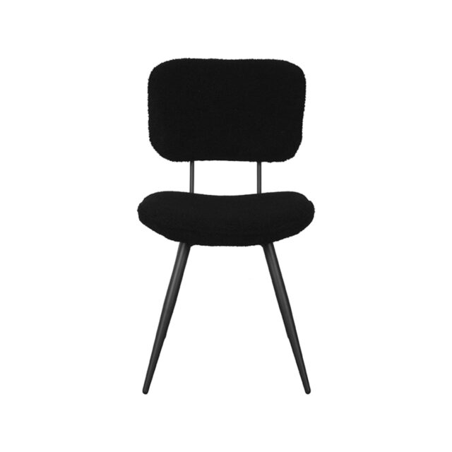Eetkamerstoel Ted 8211 Zwart Teddy Minimale Bestelling 2 Stuks