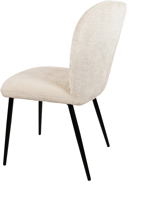 Eetkamerstoel Bobby 8211 Met Arm 8211 Perfect Harmony 8211 Ivory 02 Minimale Bestelling 2 Stuks