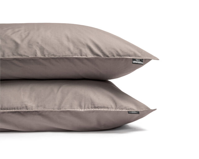 Egyptisch Katoen Uni Dekbedovertrek Taupe 240 X 200 260