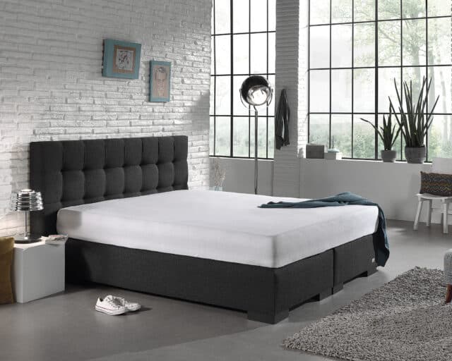 Molton Hoeslaken 8211 Wit 8211 90 100 X 220 Cm