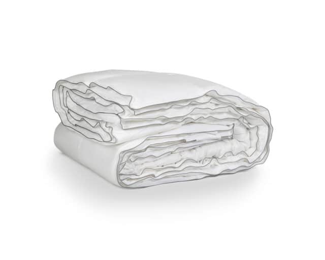 Dekbed Percale 8211 Katoen Touch 8211 4 Seizoenen 8211 Wit 8211 200 215 220 Cm