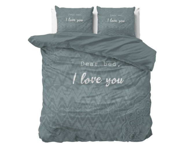 I Love Bed Groen 200 X 200 220