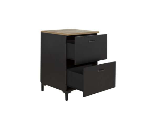 Pannenkast 2 Lades B 60 Cm