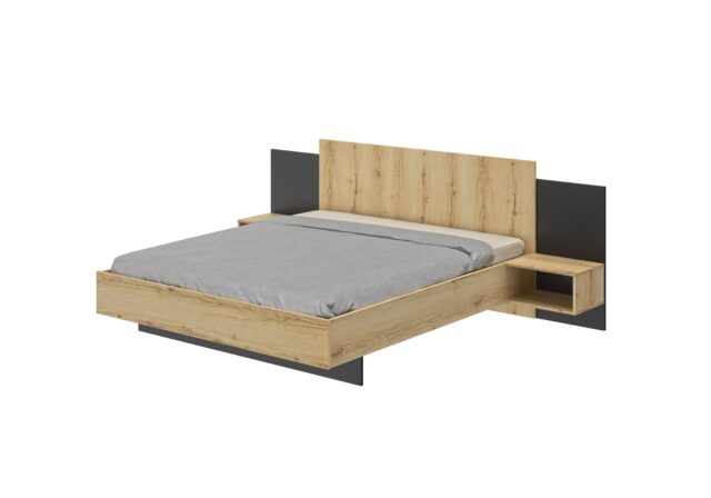 Bed Nachtkastjes Lambrisering