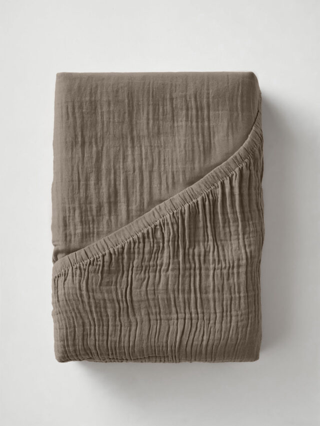 Mousseline Taupe 160 X 200 30