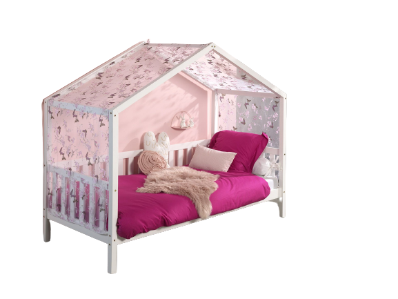 Wit Dallas Bed 90 215 200 En Bijbehorende Textielset