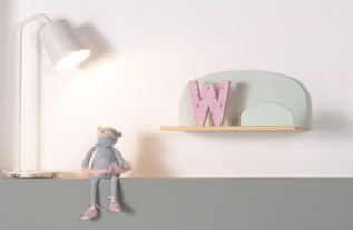 Kiddy Hangplank 45 Cm Mintgroen